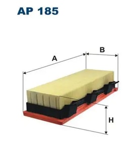 FILTRON AP185 Hava Filtresi 7701044101