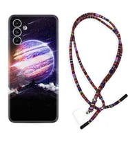 Samsung A23 A31 A32 A50 A51 A52 A53 A70 Kılıf Boyun Asklı Rasta Silikon Super Planet 1797