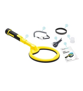 PulseDive Scuba Siyah 20 cm Başlıklı
