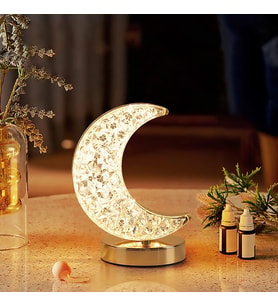 Dekoratif Şarj Edilebilir 3 Renk Kademeli Gece Lambası-AY