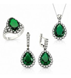 Gümüş Hürrem Sultan Bayan Set