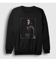 Presmono Unisex Siyah Bella Swan Twilight Sweatshirt 310147tt