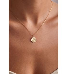 Kişiye Özel Minimal Baykuş Tasarım Kolye 925K Gümüş (Gold)