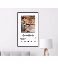 Spotify  Tema TasarIm Kişiye Özel Mdf Tablo Poster