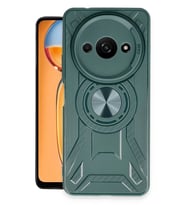 Newface Xiaomi Redmi A3 4G Kılıf Lincoln Silikon - Koyu Yeşil