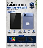 10.1 İnç Android Tablet 8 GB RAM ve 256 GB Depolama Alanı