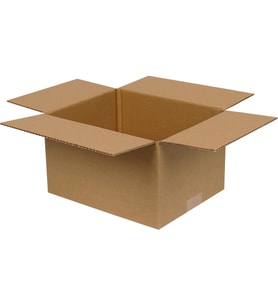 Tek Oluklu E-Ticaret, Kargo Kolisi 22x22x18 Cm Esmer C Dalga 10 Adet