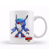 Brawl Stars Mecha  Crow Kupa Bardak Porselen