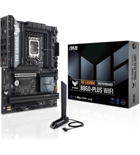Asus Tuf Gaming B860 Plus Wifi Intel Atx Anakart, 12+1+2+1 80A Drmos Güç Aşamaları, Ddr5, Pcie 5.0,