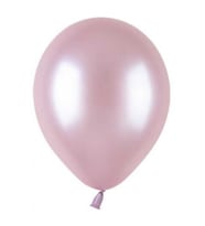 Balon Metalik Düz 12 inç Gül Kurusu 100'lü-