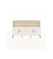 Arges Konsol 6 Raflı 4 Kapaklı 176x30x99 Aytaşı-Aytaşı/Antrasit
