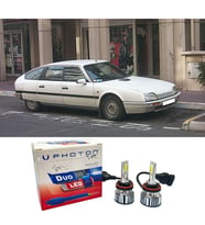 Citroen CX Led Xenon Uzun + Kısa Far Ampulü H4 Duo Yeni Seri Beyaz