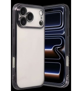 iPhone 17 Pro Max Razer Lensli Silikon - Siyah