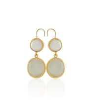 Kadir Jewellery 22 Ayar Altın Kaplama Kadın İnci Küpe -El İşçiliği Ve Hipoalerjenik Küpe