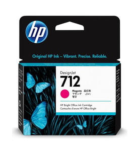 HP 3ED68A HP 712 29 ml Macenta Designjet Mürekkep Kartuşu