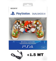 Playstation DualShock 4 Uyumlu V2 Yenilenmiş Ps4 Oyun Kolu Pc + Ps4 ( 1.5MT ŞARJ KABLOSU)