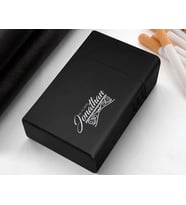 BK Gift Kişiye Özel İsimli Tarihli Siyah Metal Sigara Tabakası-5, Arkadaşa Hediye, İsimli Sigaralık, Metal Sigara Kutusu