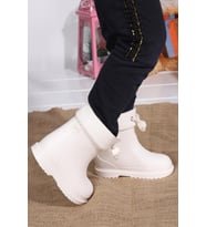 İgor W10257-001 BIMBI EURI Çocuk Bot Beyaz 22-30