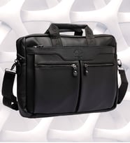 Westpolo Laptop Bölmeli Evrak Çantası El Ve Omuz Askılı Laptop Siyah 6008