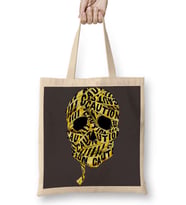 Caution Skull 2 Bez Çanta Uzun Saplı