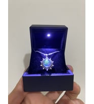 Özel Işıklı Kutu ile Harika Okyanus Kolye
