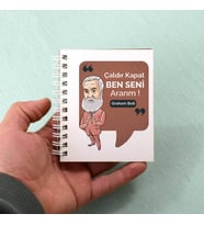 Graham Bell Esprili Mesajlı Not Defteri Hediyelik