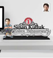 Kişiye Özel Nihayetinde Kolay Yetişmiyor Fotoğrafçı Erkek Ahşap Biblo-1