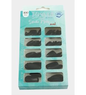 Misyul Oval Mat Takma Tırnak 100 Adet