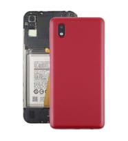 Samsung A01 Uyumlu  Arka Pil Batarya Kapağı SM-A015F (Kırmızı)
