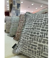 NİVEMESHOME ELYAF DOLGULU KIRLENT 45X45 LİSA 04 GRİ