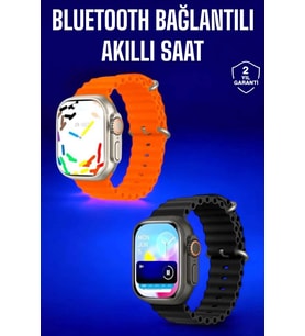 Mey İthalat® Akıllı Saat Arama Cevaplayan Bildirim Görme Yeni Nesil Bluetooth Bağlantılı