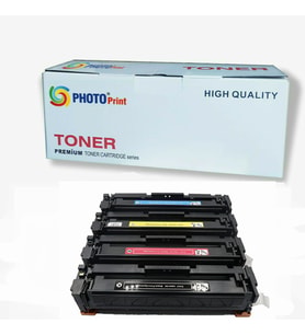Photo Print® HP 415A (W2030A-W2031A-W2032A-W2033A) Mfp M479DW Yazıcı 4 Renk Muadil Toner Takımı (ÇİPSİZ) (Çok Renkli)