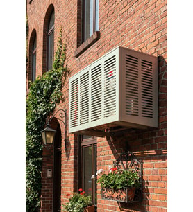 Klima Motoru/Dış Ünite Gizleme/Koruma Kafesi M 18000 BTU - 24000 BTU 110x56x85(H) Slotted