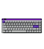 MelGeek MADE68 PRO+ Purple Light %65 TTC Purple Heart KOM Manyetik Switch 8K Hz Hall Effect Hotswap RGB İngilizce Mekanik Gaming Klavye