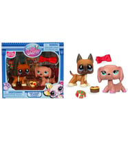 Littlest Pet Shop LPS Minişler 2’li Figür Seti - Shorthair Kedi, Danua ve Dachshund Serisi