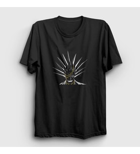 Presmono Unisex Siyah Kenpachi V2 Anime Bleach T-Shirt 127813tt