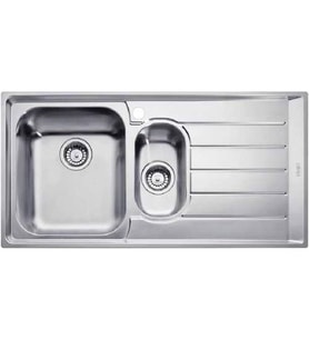 Franke NET 651 Eviye, Neptun, Sağ, Mikrodekor (Gri)