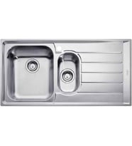 Franke NET 651 Eviye, Neptun, Sağ, Mikrodekor (Gri)