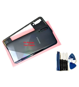 Samsung Galaxy A30S (A307) KASA Arka Pil Batarya Kapağı (TAMİR SETİ) SİYAH