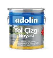 Adolin Soğuk Yol Çizgi Boyası 0,875 kg - Sarı (Renk Kodu: 0002)