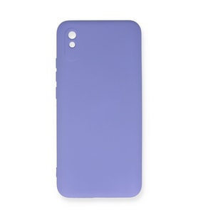 Xiaomi Redmi 9a Kılıf Nano İçi Kadife Silikon - Lila