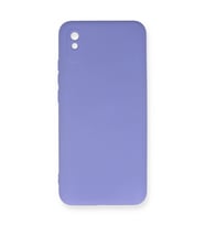 Xiaomi Redmi 9a Kılıf Nano İçi Kadife Silikon - Lila