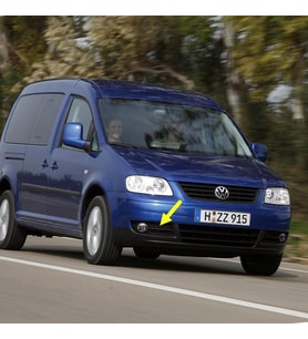 VW Caddy Life 2004-2010 Ön Tampon Sağ Sis Farı Kapağı 1T0853666A