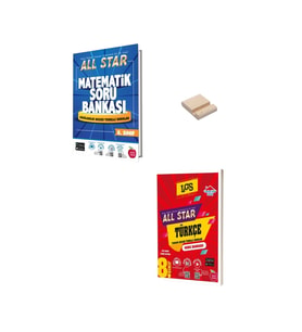 LGS 8. Sınıf All Star Matematik ve Türkçe Soru Bankası