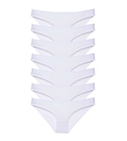 Mulvxbrf Brf02 7 Adet Süper Eko Set Likralı Kadın Slip Külot Beyaz (Mulvix)