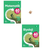 Okyanus 11. Sınıf 40 Seans Matematik ve Biyoloji + Telefon Standı