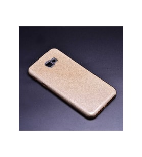 Samsung Galaxy J4 Plus Uyumlu Kılıf Zore Shining Silikon (Gold)