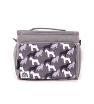 Biggdesign Dogs Soğuk veya Sıcak Isı Yalıtımlı Sızdırmaz Termal Beslenme Çantası 10L Gri (Karışık)