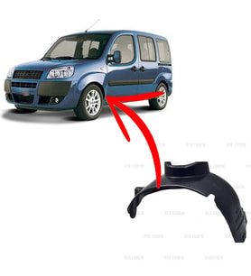 Fiat Doblo Iı Sol Ön Çamurluk Davlumbazı