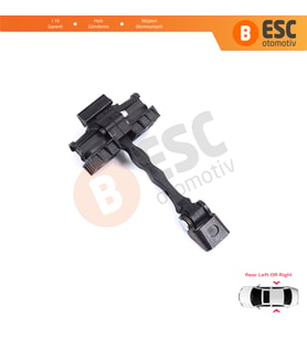 Skoda Fabia MK2 5J MG 542 545 2006-2014 5J6839249D İçin Arka Sağ veya Sol Kapı Gergisi